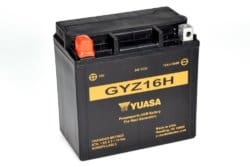 GYZ16H Yuasa High Performance Maintenance Free Battery