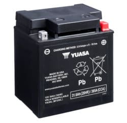 YIX30L-PW Yuasa High Performance Maintenance Free Battery